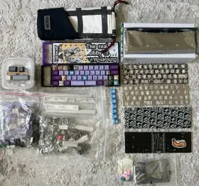 69420 Minivan Huge 40% Mechanical Keyboard Custom Lot Jetvan Dsa Keycaps