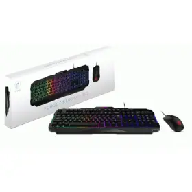 Gk100 Msi 824142348840 Forge Gaming Keyboard And Mouse