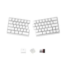 Nocfree 977471010644 Lite Wireless Ergonomic Split Mechanical Keyboard Hot Swappable Compact 60%