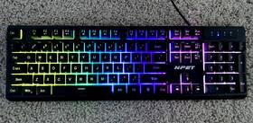 Npet K10v3 K10v3 Gaming Keyboard Led Backlight Multi-color Usb Connect Black Tested