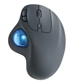 M501 Nulea Wireless Trackball Mouse Rechargeable Ergonomic Easy T... Fast Ship