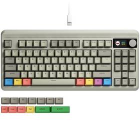 Ohy B0d1fv5z9l Xvx Wired 75% Retro Gaming Keyboard With 2 Hub Ports M87 Pro Mechanical Key