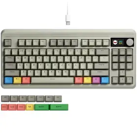 B0d1fv5z9l Ohy Xvx Wired 75% Retro Gaming Keyboard With 2 Hub Ports M87 Pro Mechanical Key