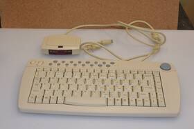 One Touch Simply Ack-580 Vintage Wireless Keyboard Mouse Multimedia In Box