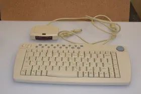 Ack-580 One Touch Simply Vintage Wireless Keyboard Mouse Multimedia In Box