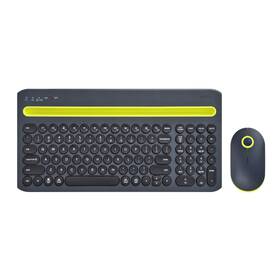 Onn. 100074483 Onn. Multi-device Wireless Full-size Keyboard And 3-button Mouse Set