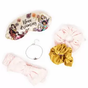 Vs700660l.ph  Peers Hardy Disney Princess Spa Set - Zip Cosmetic Pouch Sleep Mask Hair Towel