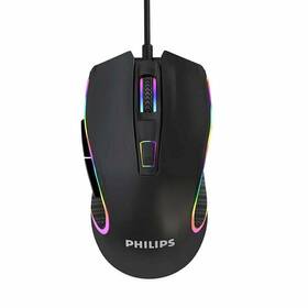 Philips Spk9413 Wired Pc Gaming Mouse Rgb Backlit Usb For Windows Gamers