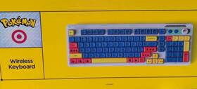 Pok Mon 323106193r00 Wireless Keyboard Target Exclusive Blue Red Yellow English