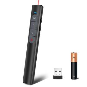 Pptslid Wp61-r Presentation Clicker Wireless Presenter Remote Powerpoint Computer C