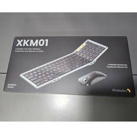 Protoarc Xkm01 Foldable Full Size Wireless Keyboard And Mouse Combo