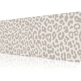 Ptplmm Pad-01 Large Mouse Pad Gaming Mousepad Xl Beige Leopard Print Desk Mat Lon