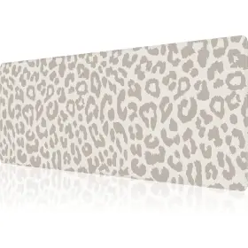 Pad-01 Ptplmm Large Mouse Pad Gaming Mousepad Xl Beige Leopard Print Desk Mat Lon