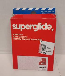 Pulsar L52sgr2 Superglide 2 Mouse Skates For Logitech G502 - Red