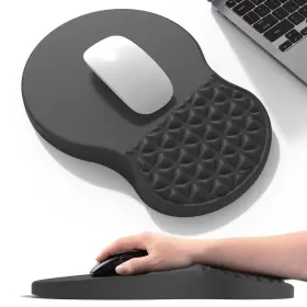 Ms240120001 Pyedca Ergonomic Mouse Pad Wrist Support With Massage Design Pain Relief Mousepad W