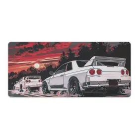 200024sbklj560lets Qeopgne Car Gaming Mouse Pad Large Mousepad R32 Japanese Retrowave Anime Jdm Racing C