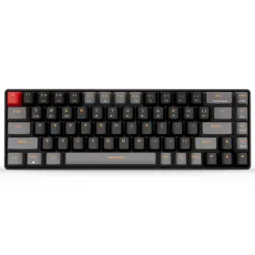 Qs400016 Qisan Mechanical Gaming Keyboard Dual Mode 2.4g/bt Wireless 60% Mini Design