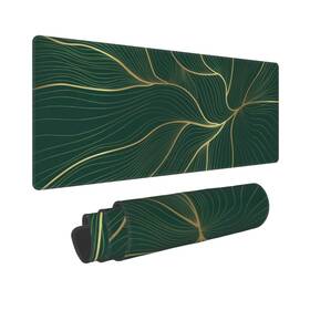 Qlvexkah Sample Sku 87195 Marble Xl Large Mouse Pad Emerald And Golden Texture Gaming Mousepad
