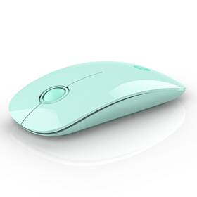 Rapique R306 Wireless Mouse Green Bluetooth Usb 480 Hours Battery Life 1600 Dpi