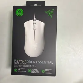 632441h20101717 Razer Deathadder Essential Wired Gaming Mouse 6400 Dpi 5 Buttons White New