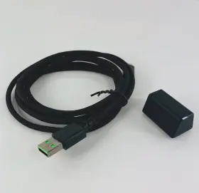 Razer 840030703447 Original Hyperpolling Receiver Dongle 8khz Polling Rate Viper V3 Pro Mouse