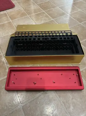 Cbr21 Red Key Company Candy Bar V2 Keyboard