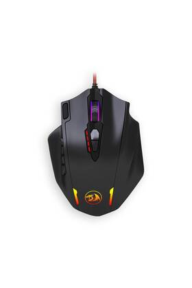 Redragon M908 12400 Dpi Impact Mmo Gaming Mouse With 18 Programmable Buttons W