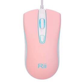 Rii 952917765715 Wired Mouse Usb Computer Rgb Optical Office Mice For Pc L