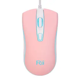 Rii 952917765715 Wired Mouse Usb Computer Rgb Optical Office Mice For Pc L