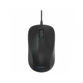 Y10p022-b1 Rocstor 810136920611 Premium Qm1 Silent Clicking Usb Wired Contoured Mouse - 1200
