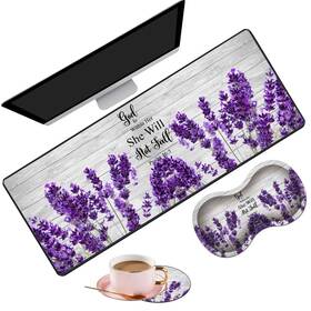 Rvhoezzm Rvh-r1-mouse-007 Large Gaming Mouse Pad 31.5x11.8 Inch Keyboard Ergonomic Wrist Rest Pad