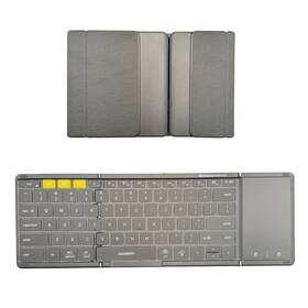 Samsers B066t Foldable Bluetooth Keyboard Full Size With Touchpad