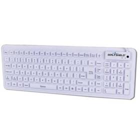 Seal Shield S108pg Touch Glow Silicone Wired Backlit Keyboard With Pa