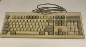 See Title/description W3-20-c-july516m67k Rare Vintage Quantex Model Kb-6323 Keyboard - Ps2 Ibm Compatible Mechanical
