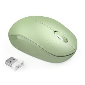 Seenda Wireless-mouse-wgsb-012-olive Wireless Mouse 2.4g Noiseless With Usb Receiver Portable Comput