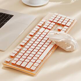 Seunkwang 976049515277 Eweadn V3 Wireless Keyboard And Mouse With Single Backlit Metal Panel Bluet