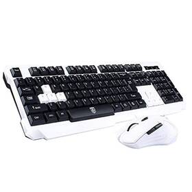 Soke-six Sk0029 Keyboard Mouse Combos Soke-six Waterproof Multimedia 2.4ghz Wireless Gaming K