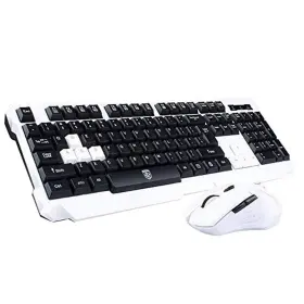 Sk0029 Soke-six Keyboard Mouse Combos Waterproof Multimedia 2.4ghz Wireless Gaming K