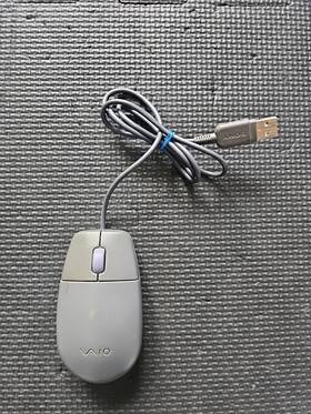 Sony Pcga-ums1 Rare Working Vaio Vintage Usb Ball Mouse