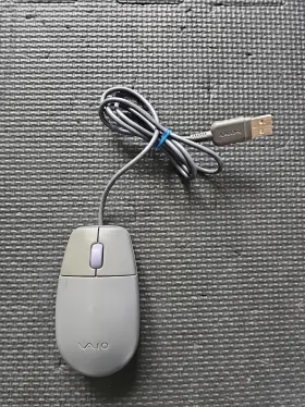 Pcga-ums1 Sony Rare Working Vaio Vintage Usb Ball Mouse