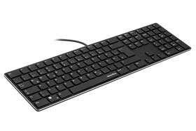Speedlink Sl-640010-bk Riva Scissor Keyboard Pc Wired Quiet Usb With Fla
