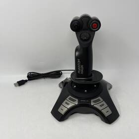 Speedlink Sl-6638-bk Phantom Hawk Flightstick With Hand Rest For Right-handed Use Black