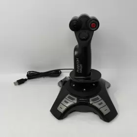 Sl-6638-bk Speedlink Phantom Hawk Flightstick With Hand Rest For Right-handed Use Black