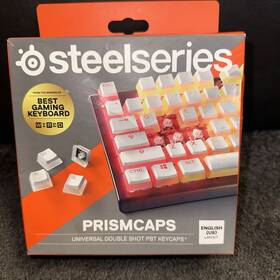 Steelseries 60203 Prismcaps Double Shot Pbt -style Keycaps White