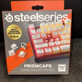 60203 Steelseries Prismcaps Double Shot Pbt -style Keycaps White