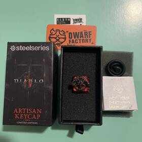 Steelseries 60458 Diablo Iv Sculpted Artisan Keycap - Limited Edition Of 2160