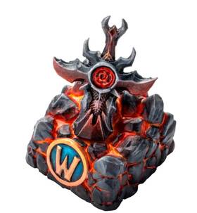 Steelseries 60513b Artisan Keycap World Of Warcraft Edition Lava Red Very Good