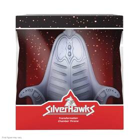 Super7 Hawkw02-thr- Silverhawks Statuette Ultimates Mon Stars Transformation Chamber Throne 20 X 23