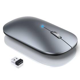 Tecknet Tk-ms007 Wireless Mouse Bt5.0/3.0 2.4ghz Silent Computer With Usb Recei