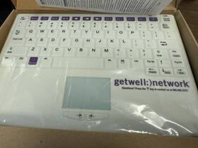 Tg3 Electronics Kba-g4356-gwn Liquid Resistant Wireless Keybaord/touchpad - Withstands Hospital-grade Cleaners